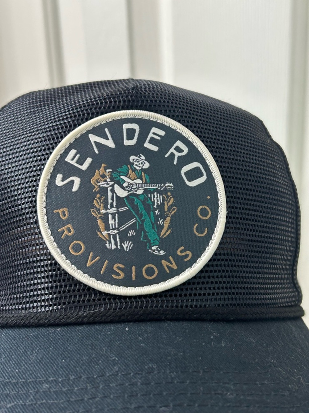 Sendero Provisions Co Still Pickin Mesh Trucker Patch Hat Cap Snapback Adult - Picture 2 of 8